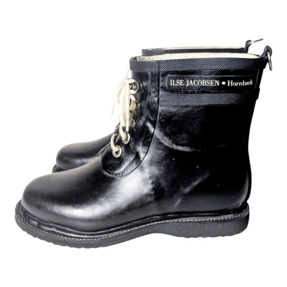 ILSE JACOBSEN Rub 2 Lace-Up Ankle Boot Size 39 - Picture 2 of 9